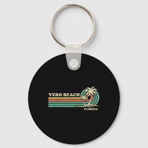 Llavero Vacaciones de verano vintage retro Florida Vero Be