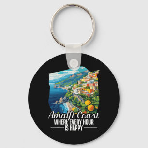 Llavero Vacaciones en la Costa Amalfitana Italia Feliz Cos