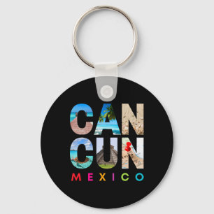 Llavero Vacaciones en la playa de Cancun México para famil