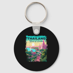 Llavero Vacaciones en Tailandia Vintage