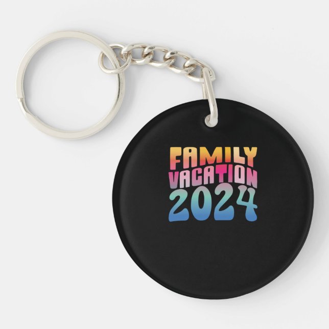 Llavero Vacaciones familiares 2024 (Frente)