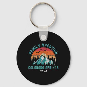 Llavero Vacaciones familiares de esquí en montaña Colorado