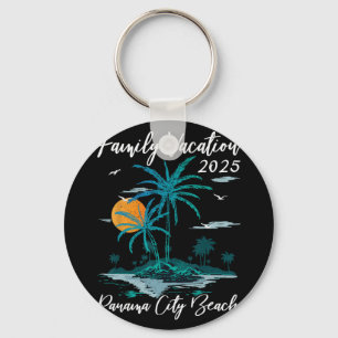 Llavero Vacaciones familiares de palmeras 2025 Florida Ciu