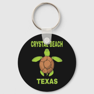 Llavero Vacaciones Familiares en Crystal Beach Texas Tortu