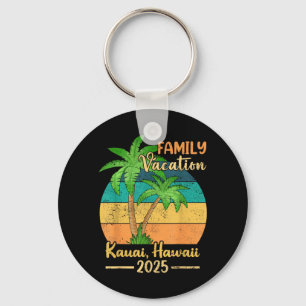 Llavero Vacaciones familiares en la playa de Kauai Hawaii 