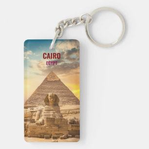 Llavero vacaciones retro vintage de viaje egipto de El Cai