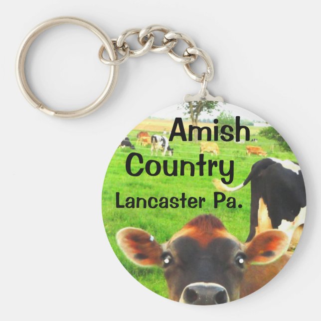 Llavero Vacas Amish Country! Lancaster (Frente)