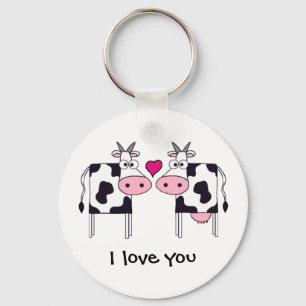 Llavero Vacas enamoradas