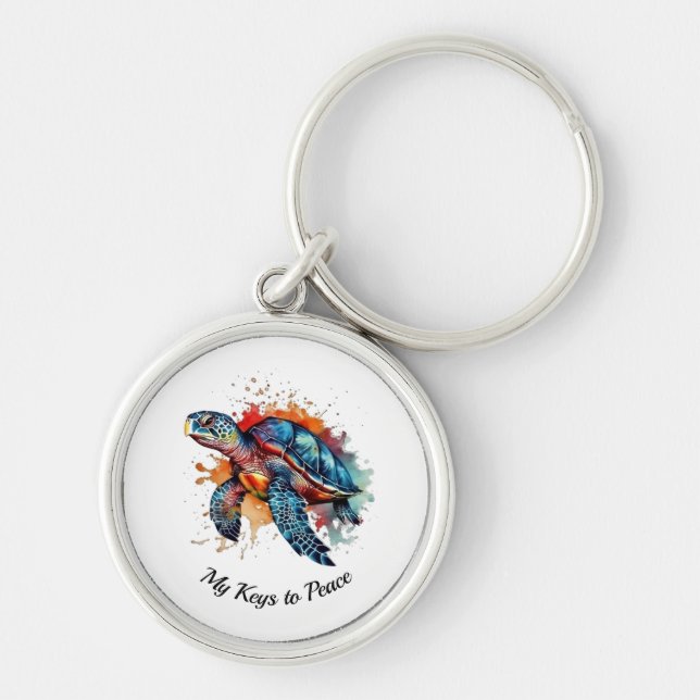 Llavero Vagabundo del Océano, personalizado (Frente)