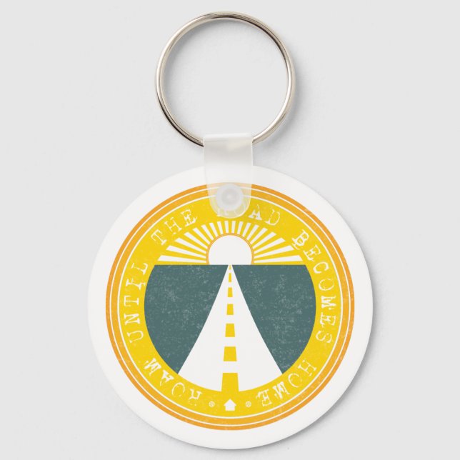 Llavero vagar hasta que el camino llegue a casa (Anverso)