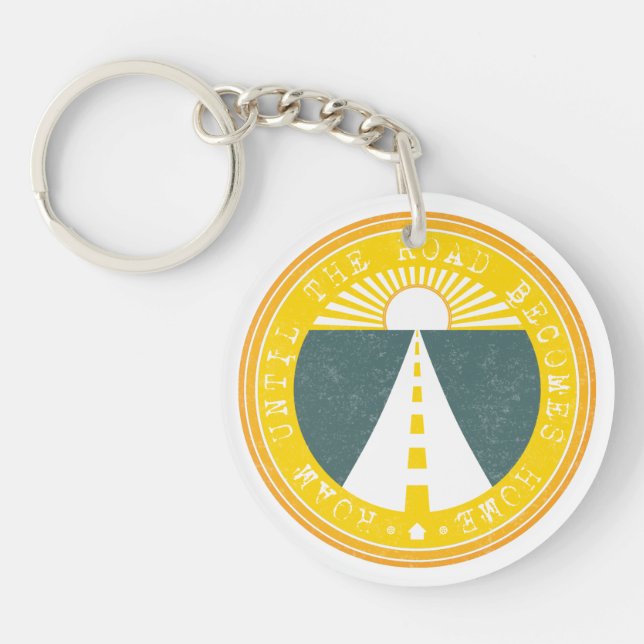 Llavero vagar hasta que el camino llegue a casa (Frente)