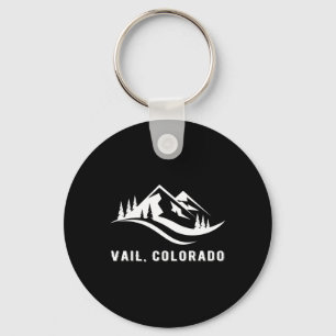 Llavero Vail Colorado Mountains Souvenir Memorabilia Winte