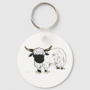 Llavero Valais blacknose