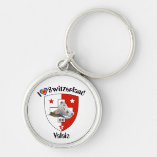 Llavero Valais / Wallis Suisse-Schweiz Schlüsselanhänger
