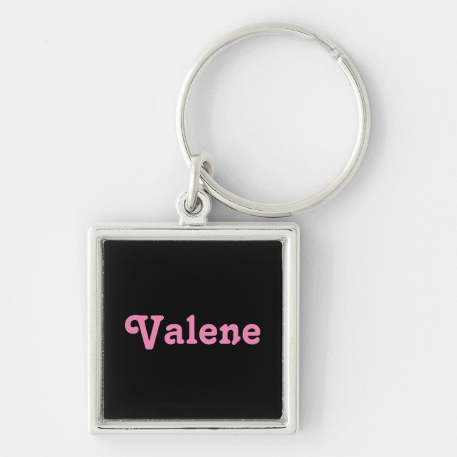 Llavero Valene de cadena de claves (Frente)