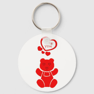 Llavero Valentine Bear Keychain