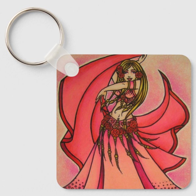 Llavero Valentine Belly Dancer (Anverso)