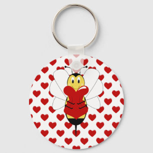 Llavero Valentine Bumble Bee Keychain