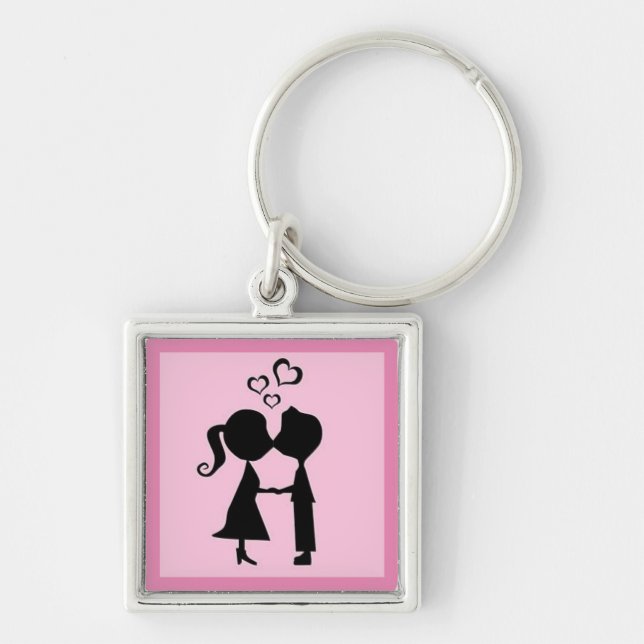 LLAVERO VALENTINE KISS (Frente)