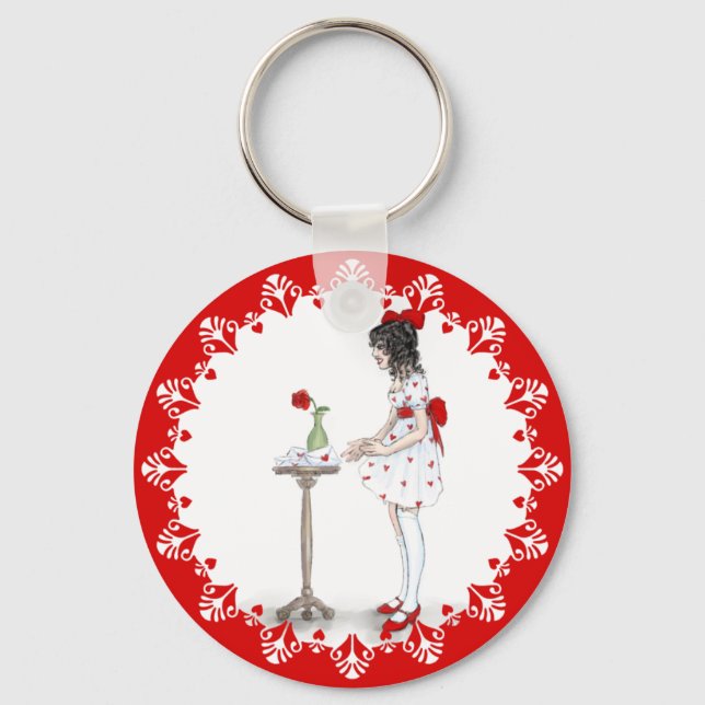 Llavero Valentine Letters (Anverso)