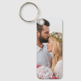 Llavero Valentine Love Photo Couple Keepsake