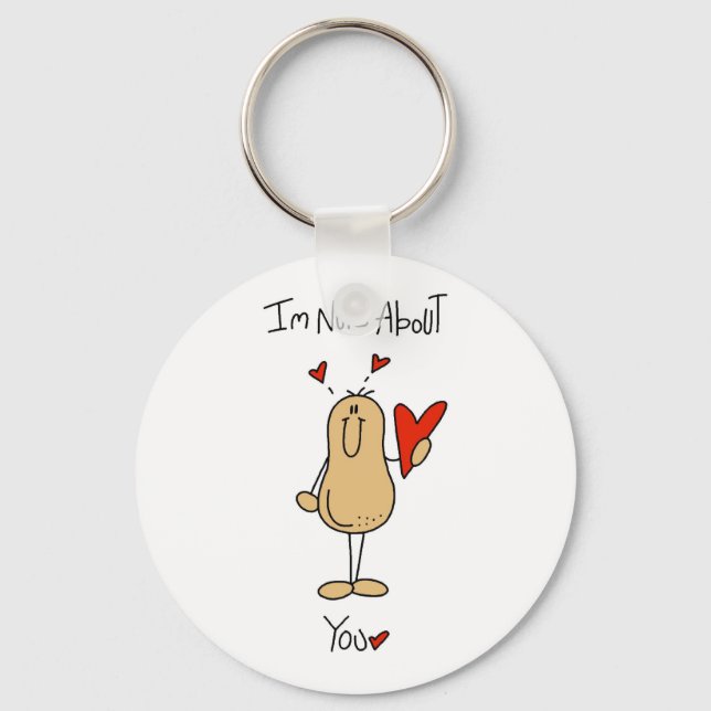 Llavero Valentine Nuts Acerca De Ti (Anverso)