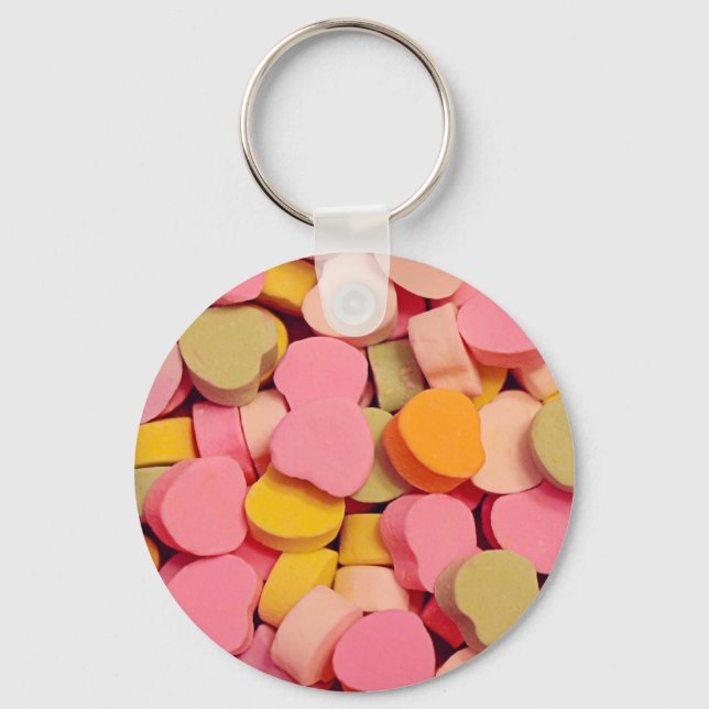 Llavero Valentine's Day Candy Hearts (Anverso)