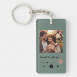 Llavero Valentine's Day Custom Photo Keychain 