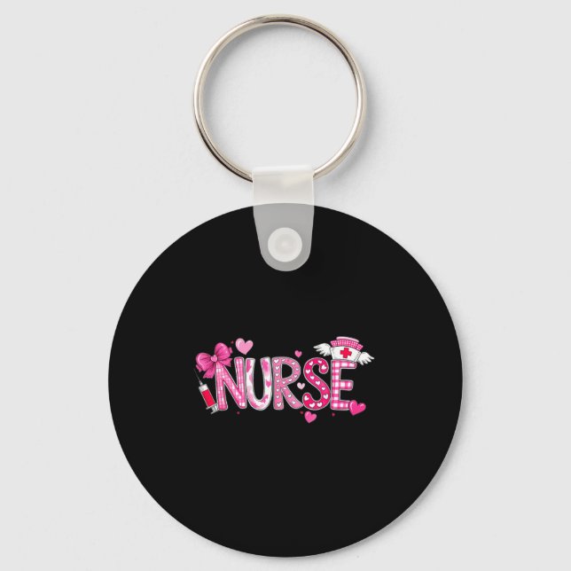 Llavero Valentines Day Nurse Graphic Nk Patterns For Woman (Anverso)