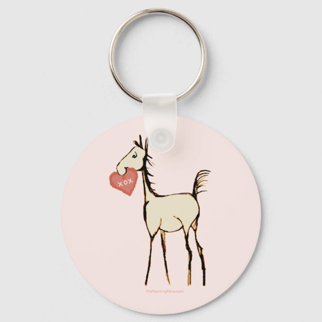 Llavero Valentines Foal (Anverso)