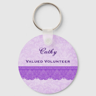 Llavero Valioso voluntario Orquid Purple F431