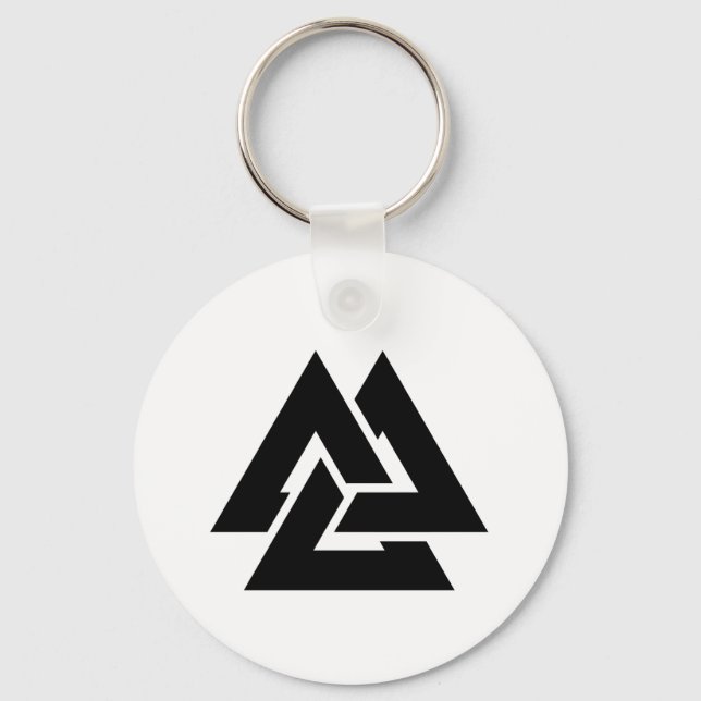 Llavero Valknut Symbol triquetra (Anverso)