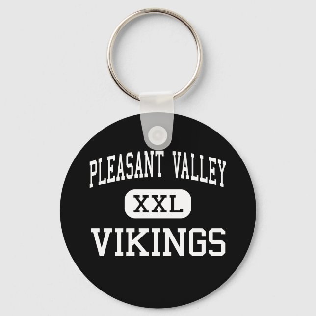 Llavero Valle agradable - Vikings - Alto - Chico (Anverso)