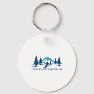 Llavero Valle de Carrabett Maine Resort de esquí Esquí Esq