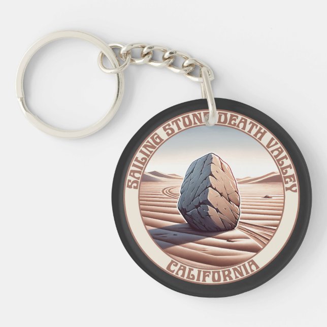 Llavero Valle de la Muerte de Piedra Navegante (Frente)