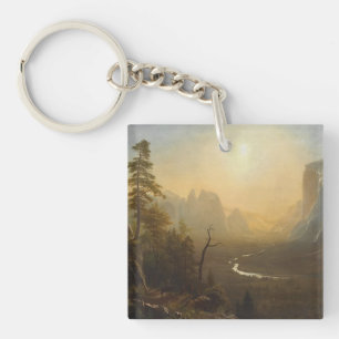 Llavero Valle de Yosemite, rastro del punto del glaciar