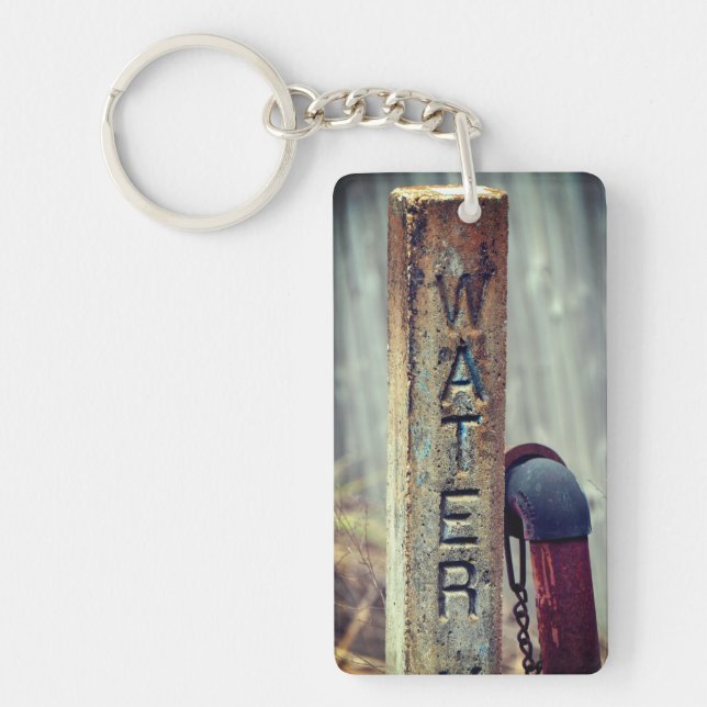 Llavero Válvula de Agua Rústica (Frente)