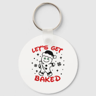 Llavero Vamos a conseguir pan de jengibre al horno Weed Gr