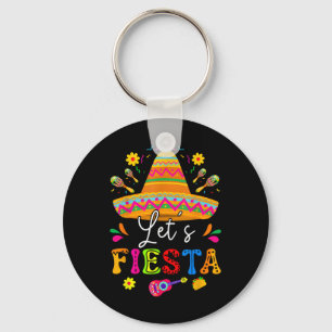 Llavero Vamos a Fiestar Cinco De Mayo Fiesta Mexicana Guit