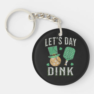 Llavero Vamos a hacer un dink divertido de pickleball