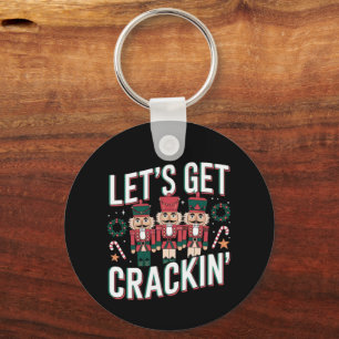 Llavero Vamos a ponernos locos por este Navidad gracioso r