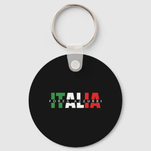 Llavero Vamos Azzurri Italia Fútbol Partido Amistoso