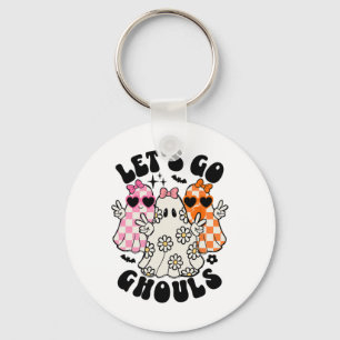 Llavero Vamos Ghouls Halloween Fantasma Floral Spooky Seas
