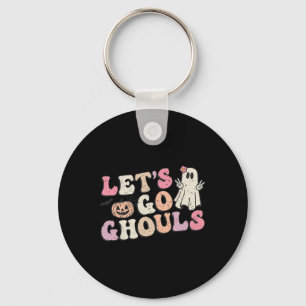 Llavero Vamos Ghouls Halloween Retro Ghost Pumpkin mujeres
