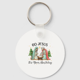 Llavero Vamos Jesús Es Tu Cumpleaños Navidad Cristianos Ho