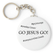 ¡VAMOS JESÚS, VAMOS! #gojesusgo Keychain