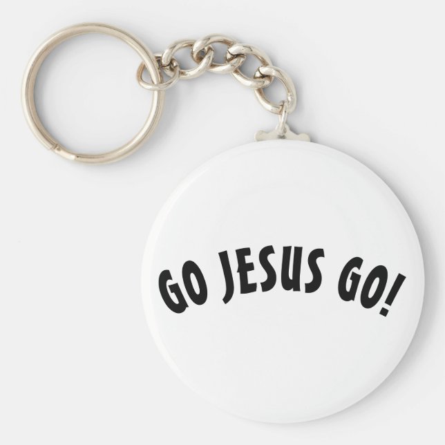 Llavero ¡VAMOS JESÚS, VAMOS! Keychain (Frente)