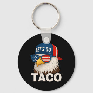 Llavero Vamos Taco Divertido Trump Siempre se Rinde 32