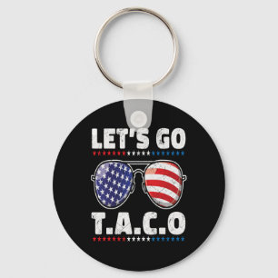 Llavero Vamos Taco Hombres Mujeres Niños Divertidos Regalo