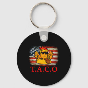Llavero Vamos Taco Shirt T.a.c.o Gracioso Pollo Trendy T